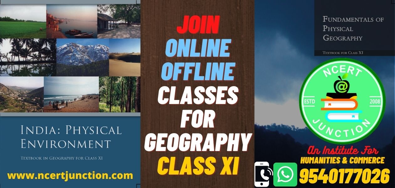 Geography For Class 11 Online tuitions Classes for cbse up board by NCERT JUNCTION